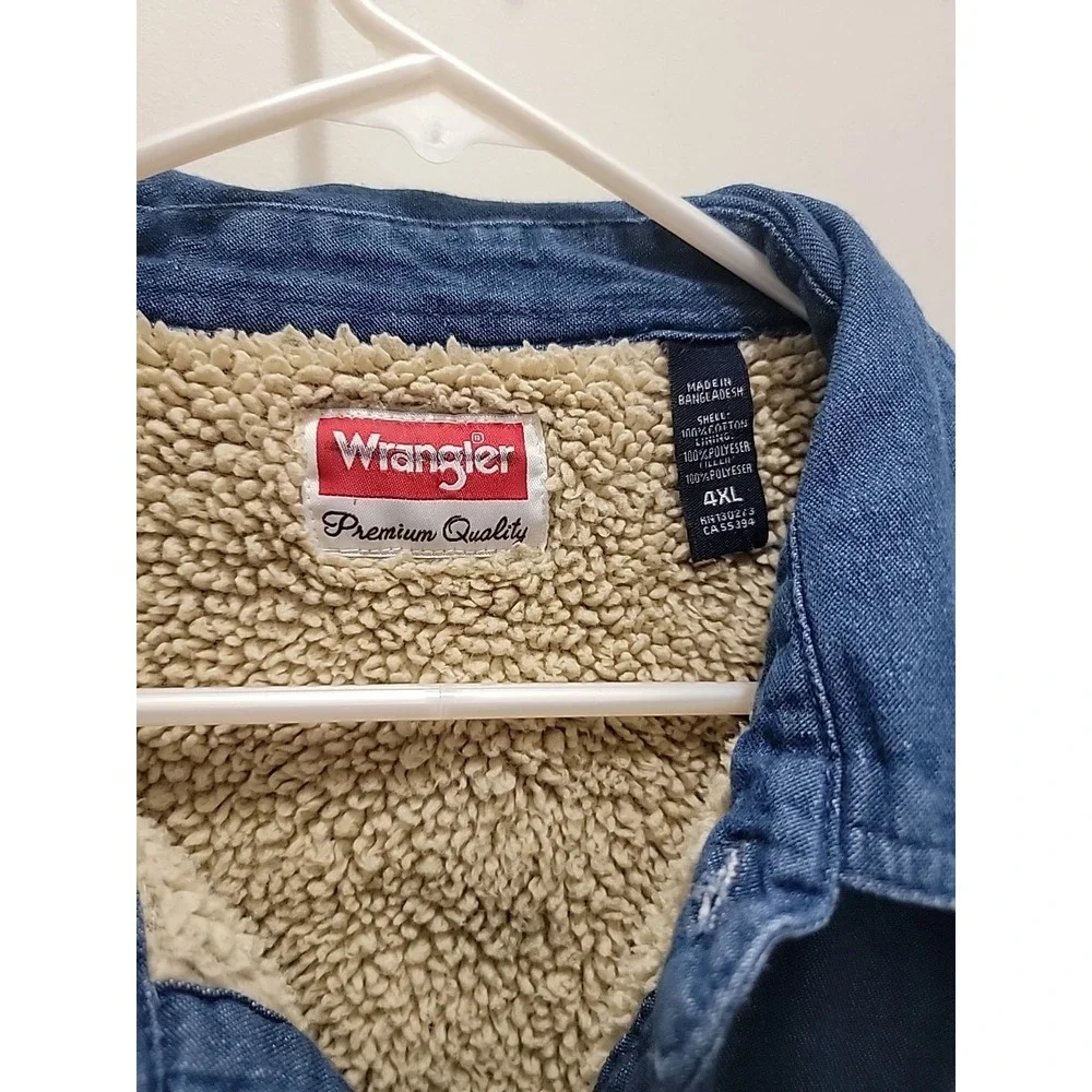 Wrangler vintage sherpa